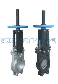 对夹式刀型闸阀易于安装防堵措施完善