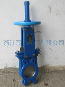 手动刀闸阀操作轻便灵活,很方便的哦！