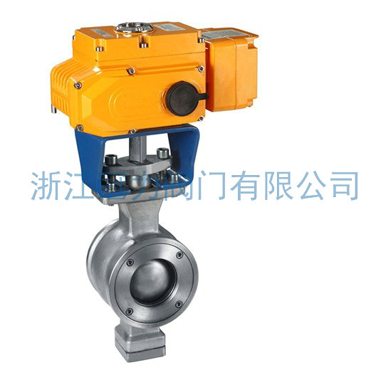 对夹式V型球阀的原理及性能特点